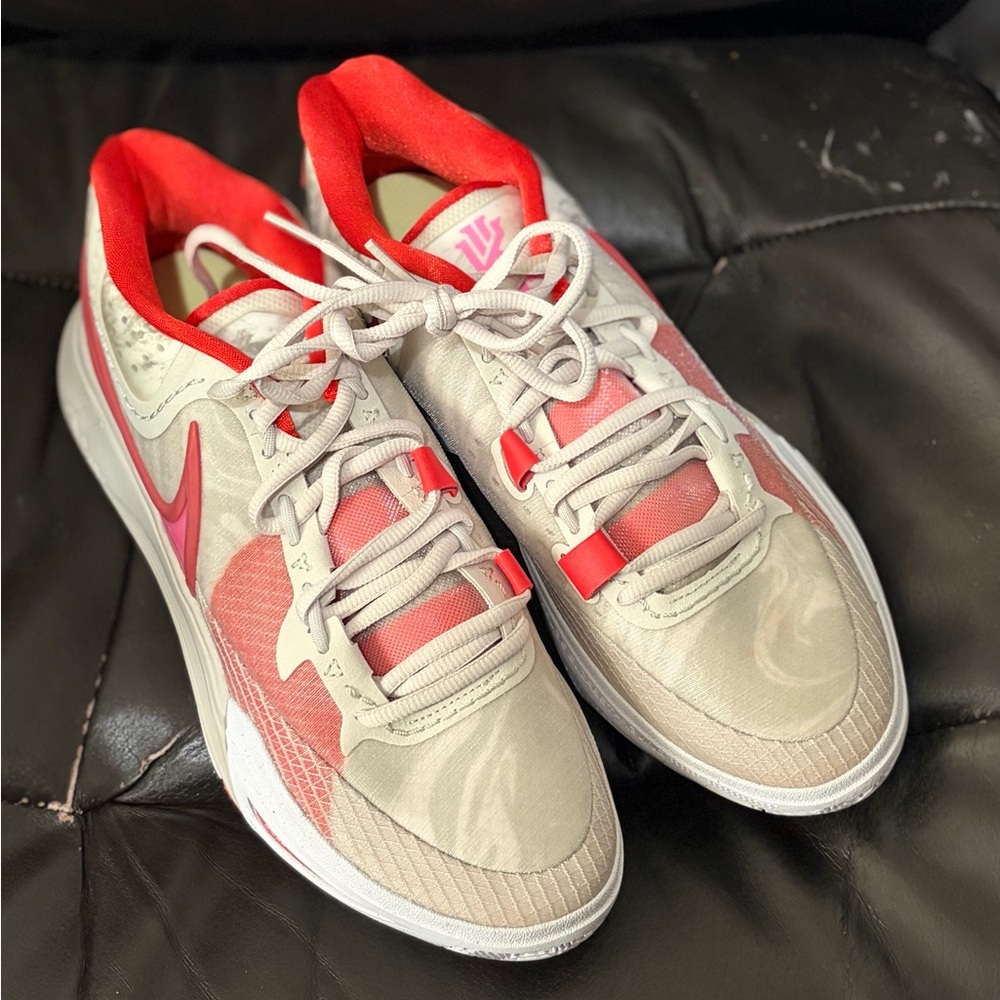 Brand new Nike Kyrie 8 “Light Bone Picante Red” men’s size 10